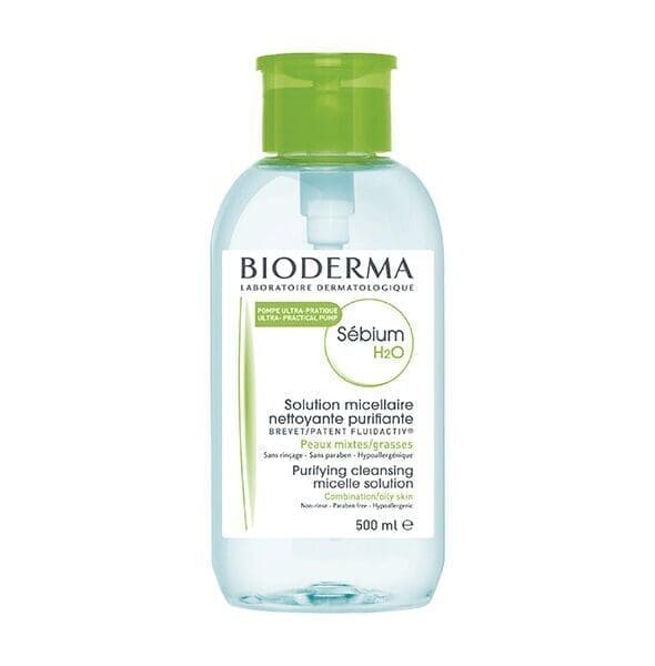 Bioderma-sebium h2o-combination skin-micellar solution-500ml