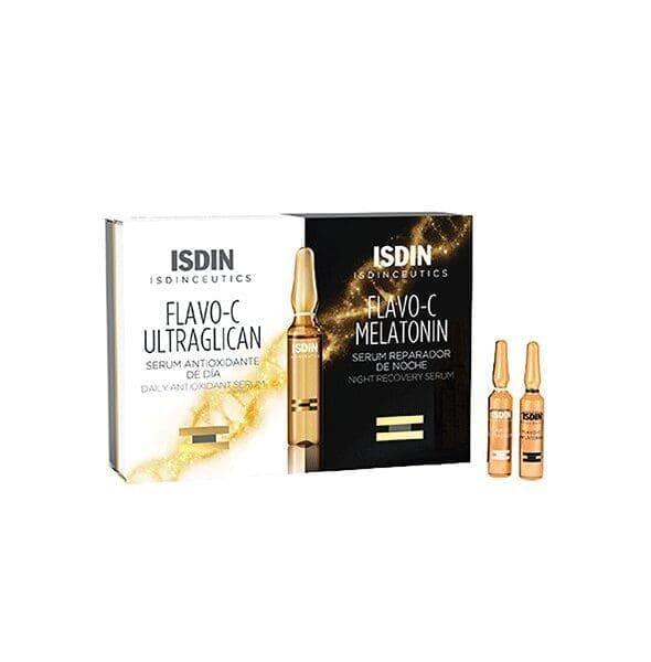 Isdin-flavo c-melatonin-ultraglican-serum