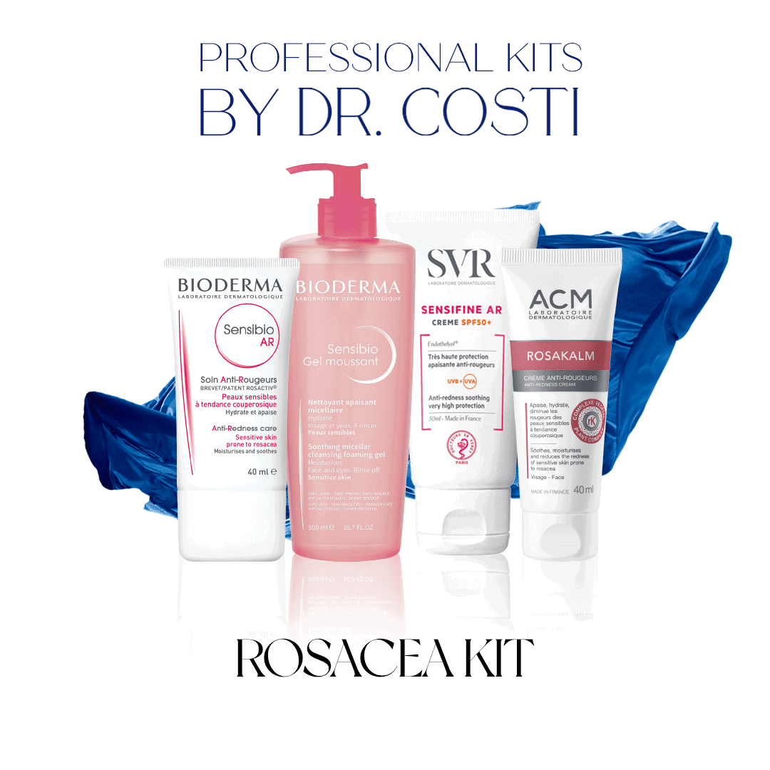 Dr Costi-Professional kit-bioderma-SVR-ACM-Rosacea