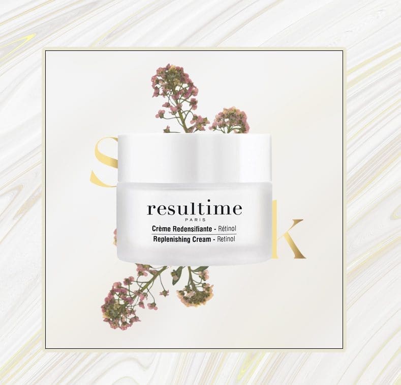 Resultime-Replenishing cream-retinol-night cream-vitamin c-retinol-hyaluronic acid