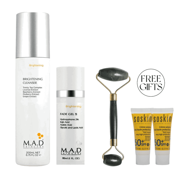 M.A.D.-Pigmentation-Brightening-Bundle M.A.D Brightening cleanser+ M.A.D Fade gel 5