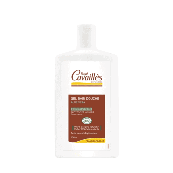 Roge Cavailles Certified Organic Bath & Shower Gel – Aloe Vera 400ml