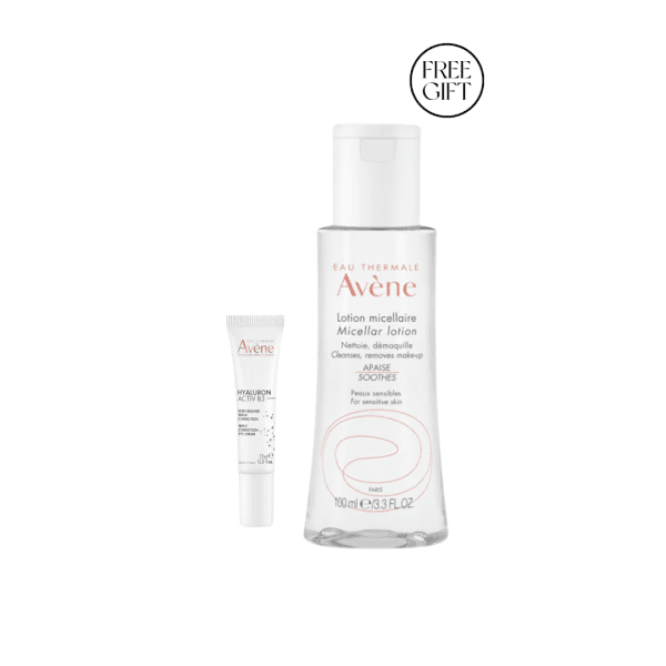 Avene Hyaluron Active B3 Triple Action Eye Cream – 15ml + Free Avene Miceller Lotion – 100ml