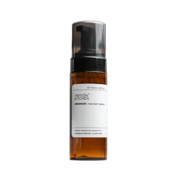 Potion Kitchen Geranium Face Foam Cleanser - 150 ml