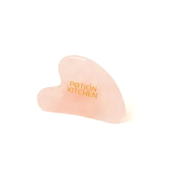 Potion Kitchen Rose Quartz Gua Sha Massage Stone