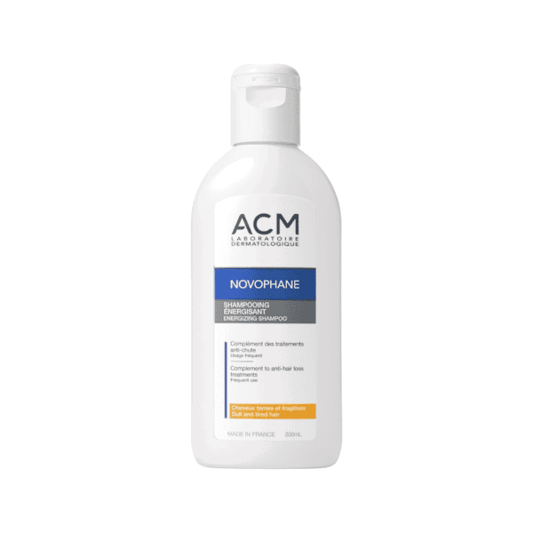 An energy bath, genuine source of beauty and vigour, intended for thin, fragile and lank hair. Thanks to its combination of 6 vitamins with hair and scalp stimulating and fortifying properties, the NOVOPHANE energizing shampoo gently cleanses and stimulates fragile hair and scalp. It restores the hair's volume, strength and vigour and can be used as often as required. Gentle and vitamin-rich, it is highly effective in support of an anti-hair loss treatment or in rotation with care shampoos, such as one of our anti-dandruff shampoos. It rinses our easily and facilitates conditioning and styling.