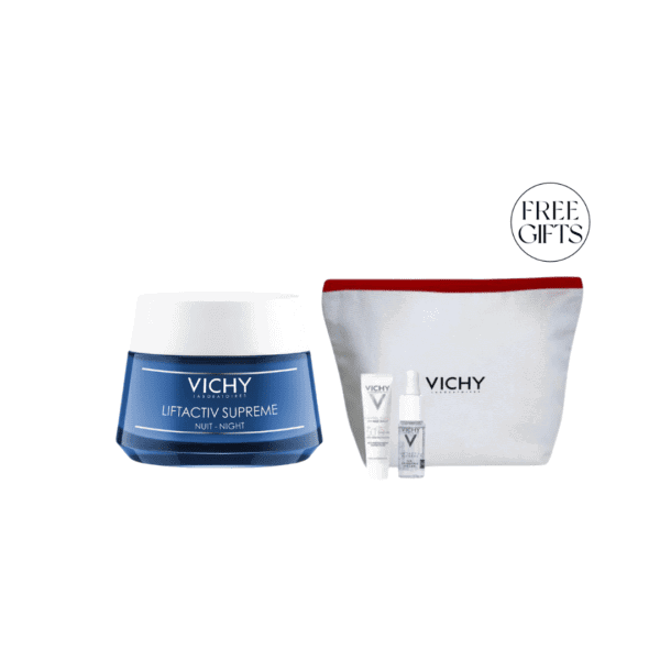 Vichy Liftactiv Supreme Night Cream - 50ml + Free Minis