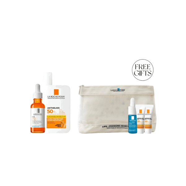 Pure Vitamin C10 Serum 30ml and Anthelios UVMune 400 Bundle + Free Minis