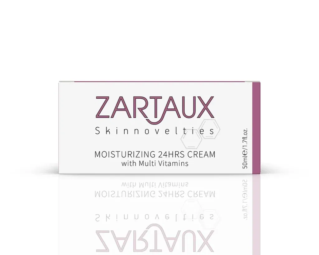 Zartaux Moisturizing 24 Hours Cream With MultiVitamins - 50ml